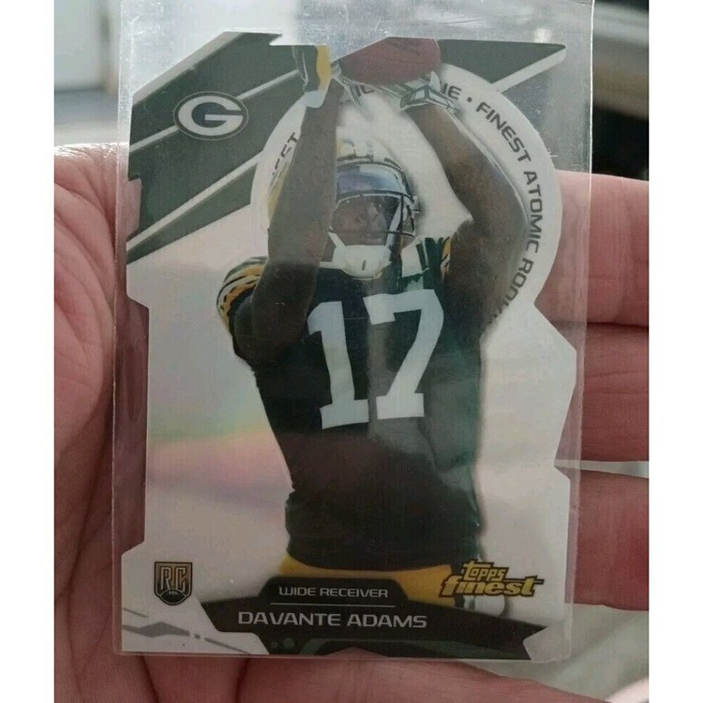 Davante Adams RC 2014 Finest Atomic Refractor Die Cut Rookie Green Bay Packers